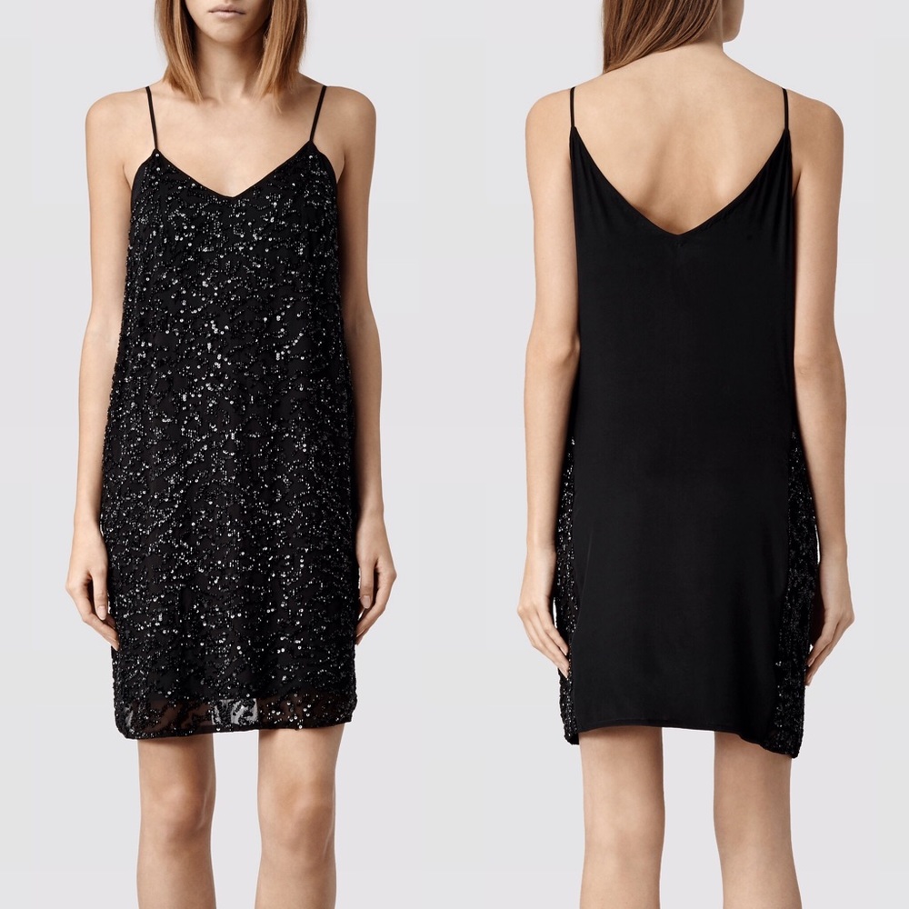 Allsaints Elixer dress size UK 8 US 4